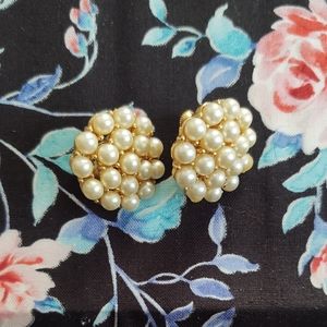 Vintage Napier screw back earrings